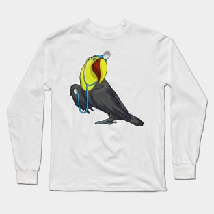 Toucan Doctor Stethoscope Long Sleeve T-Shirt